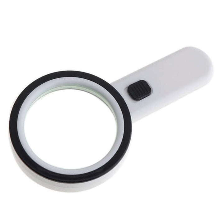 Lampe loupe LED 30x avec loupe