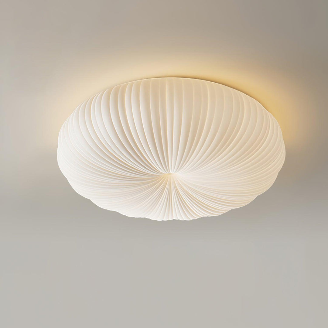Moderne LED-Deckenleuchte, dimmbar, rund