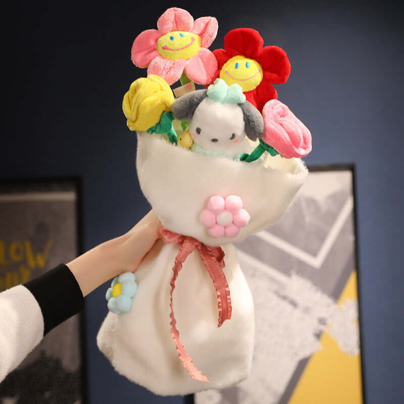 Kuscheltier-Geschenkstrauß: Weiches Plüsch-Bouquet