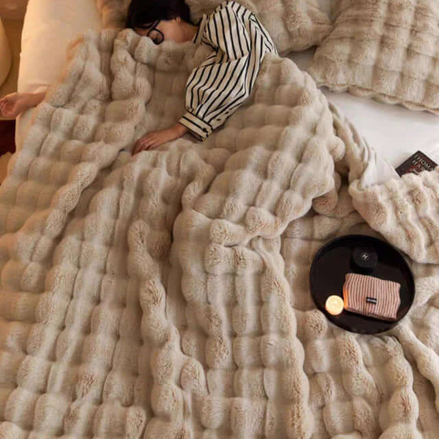 Kuschelige Luxus Decke - Weich & Warm