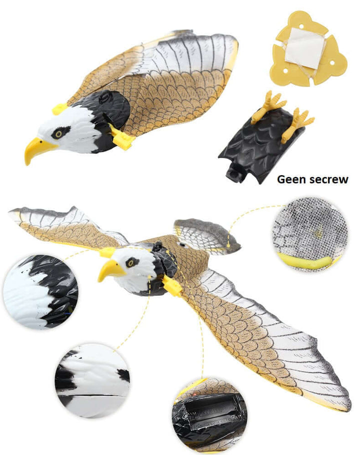 Jouet pour chat oiseau volant - jouet à mouvement automatique