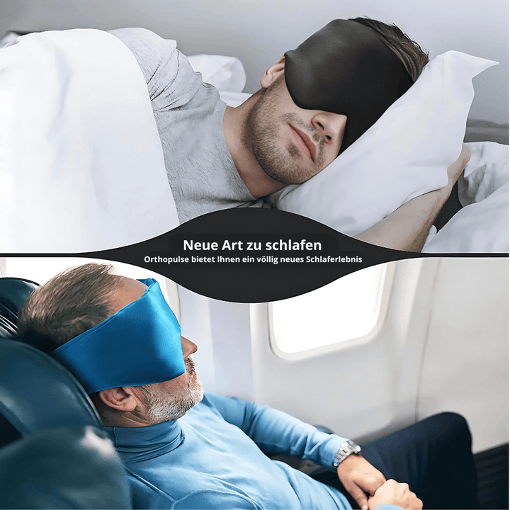Seiden Schlafmaske für Damen & Herren - 100% Lichtblockierung