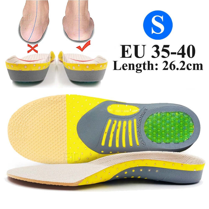 Orthopädische Einlegesohlen für Fußgewölbe & Komfort
