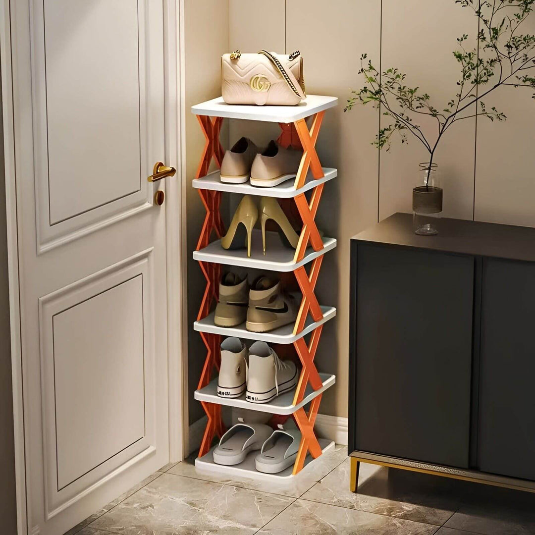 Faltbares Schuhregal Organizer - Platzsparend & Vielseitig