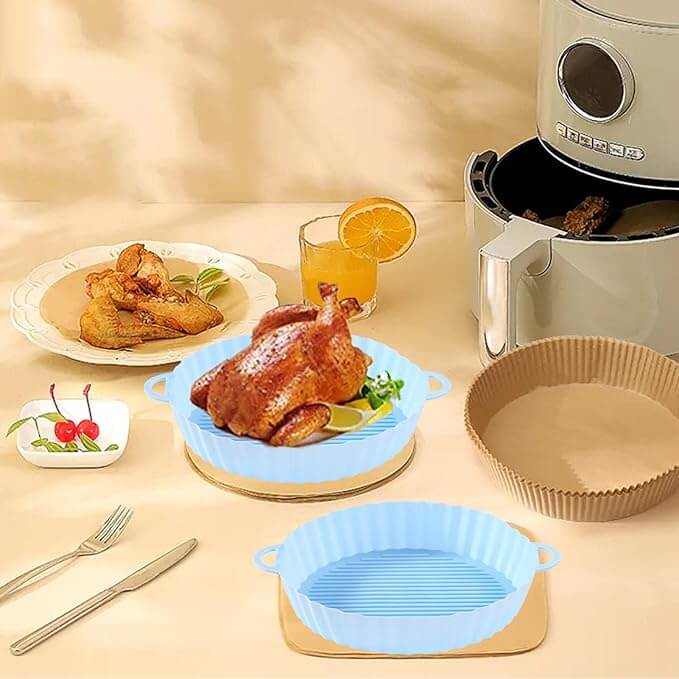 Insert en silicone réutilisable pour friteuse à air