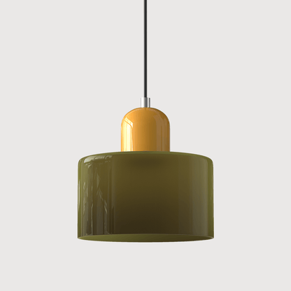 Bauhaus Glaspendelleuchte Modern