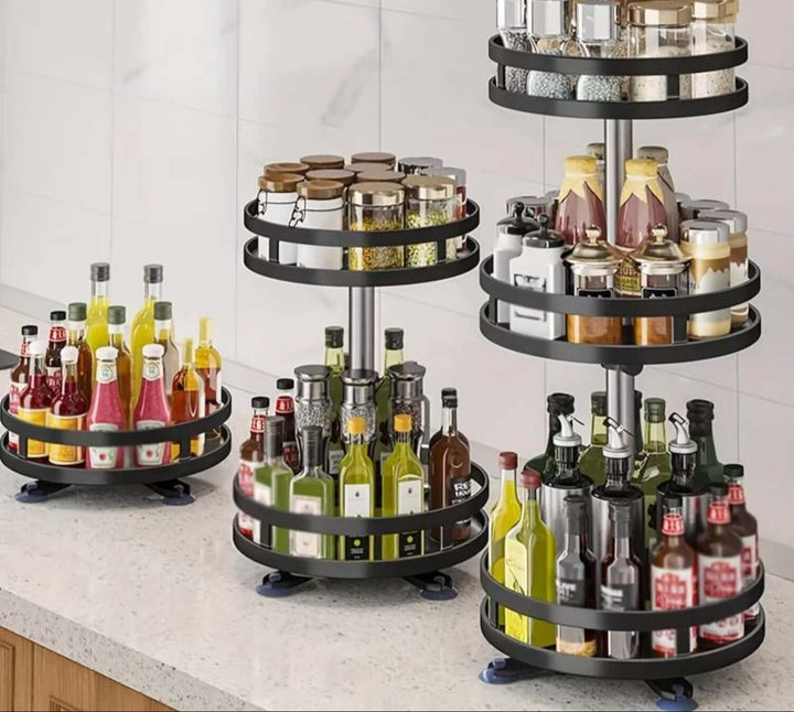 Étagère de rangement rotative TwistRack 360°