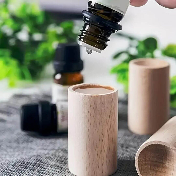 3er Set Holz-Aroma Diffusoren - Natürliche Raumduftverbreitung