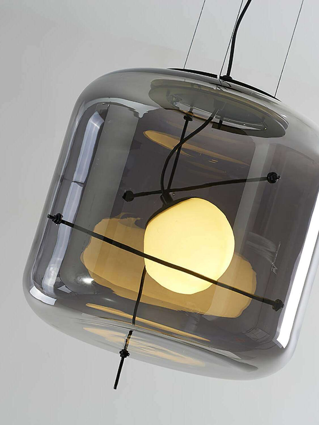 Moderne Glas Pendelleuchte Ø 30cm