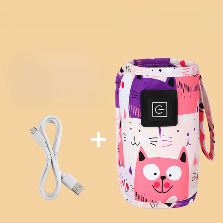 Tragbarer Flaschenwärmer USB - Milchwärmer für unterwegs