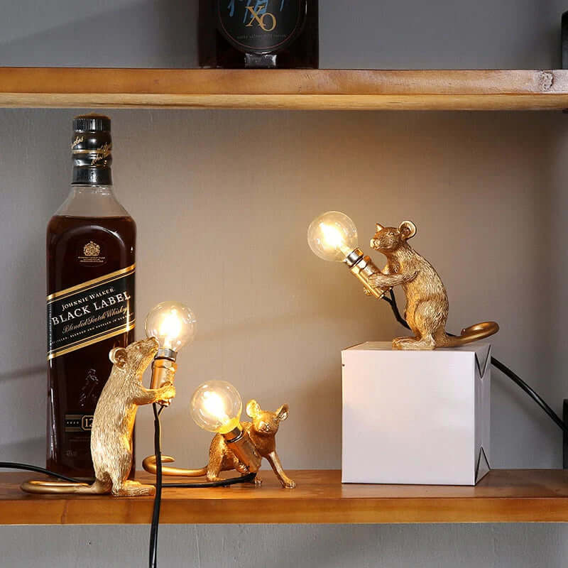 Dekorative Maus-Tischlampe