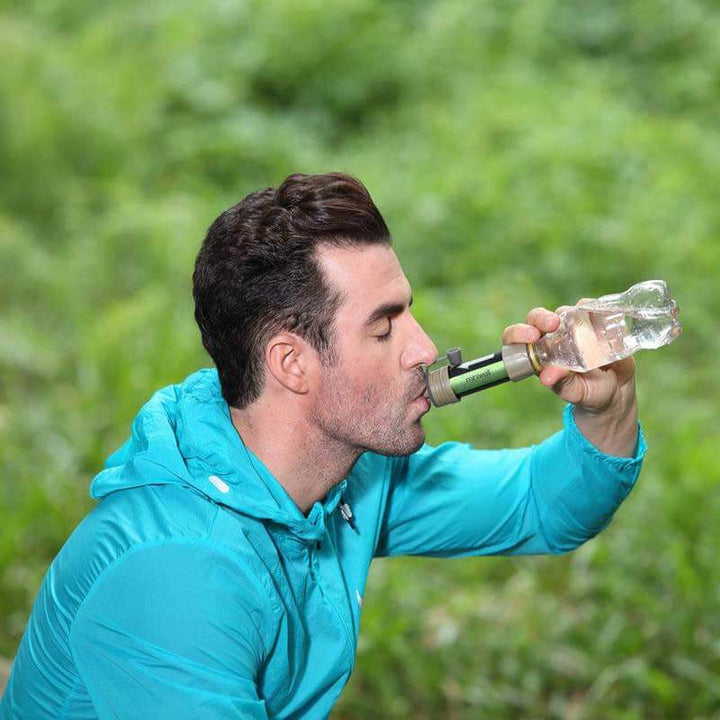 Tragbares Wasserfiltersystem für sauberes Trinkwasser