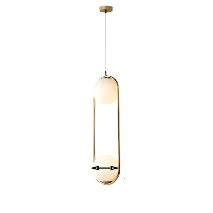 Elegante Tropfen Pendelleuchte