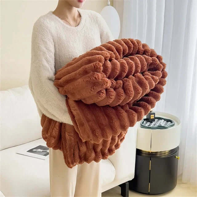 Kuscheldecke Komfortdecke Plüschdecke