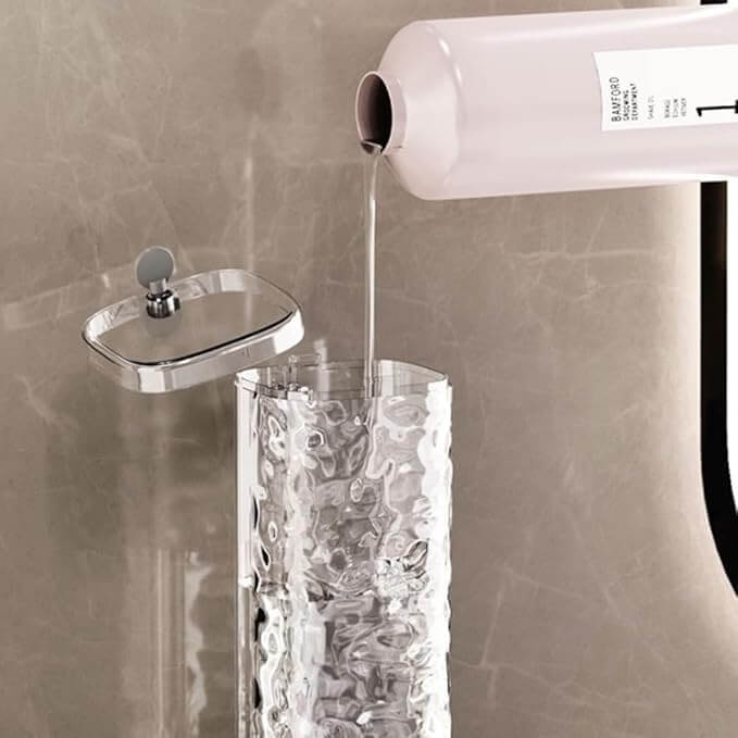 Bad Seifenspender mit Saugnapf – Modern & Praktisch