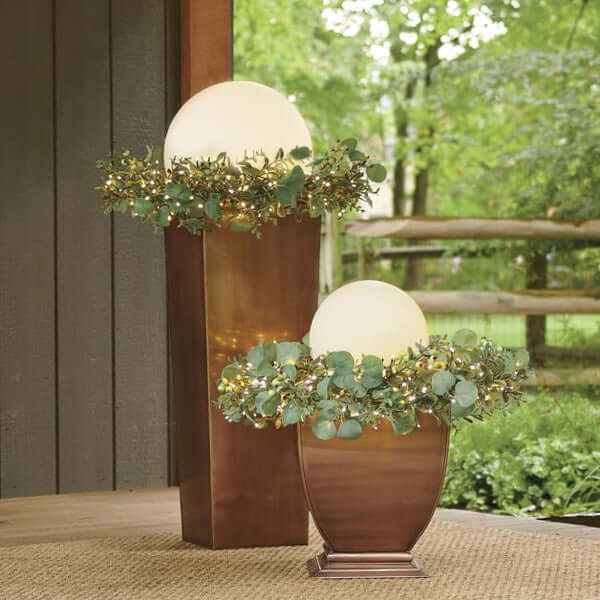 LED Kugellampe Gartenlampe Außen