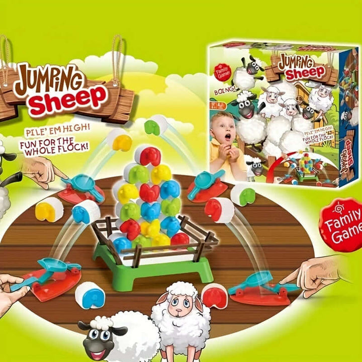 Jeu pour enfants Mouton sauteur - Amusement et apprentissage