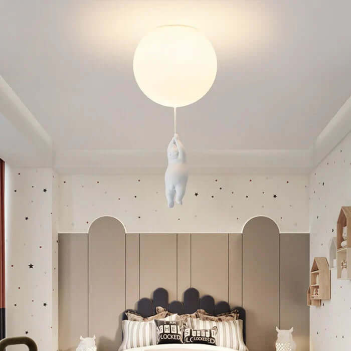 Kinderzimmer Deckenleuchte Bär & Ballon