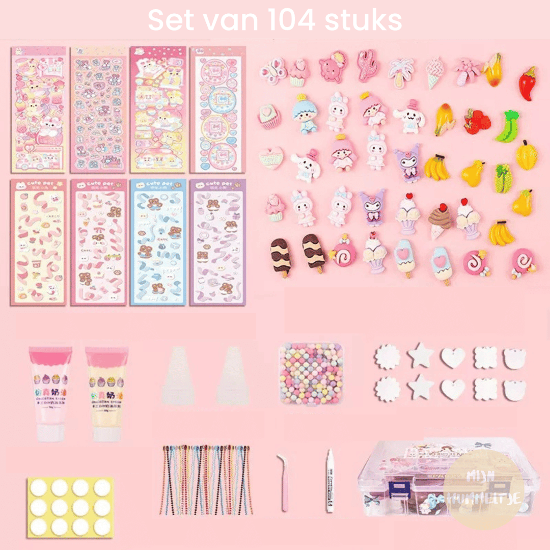 Kreatives 3D-Sticker-Set - Deko-Set für Kinder & Erwachsene