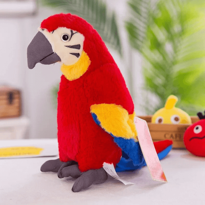 Perroquet parlant en peluche - Jouet interactif