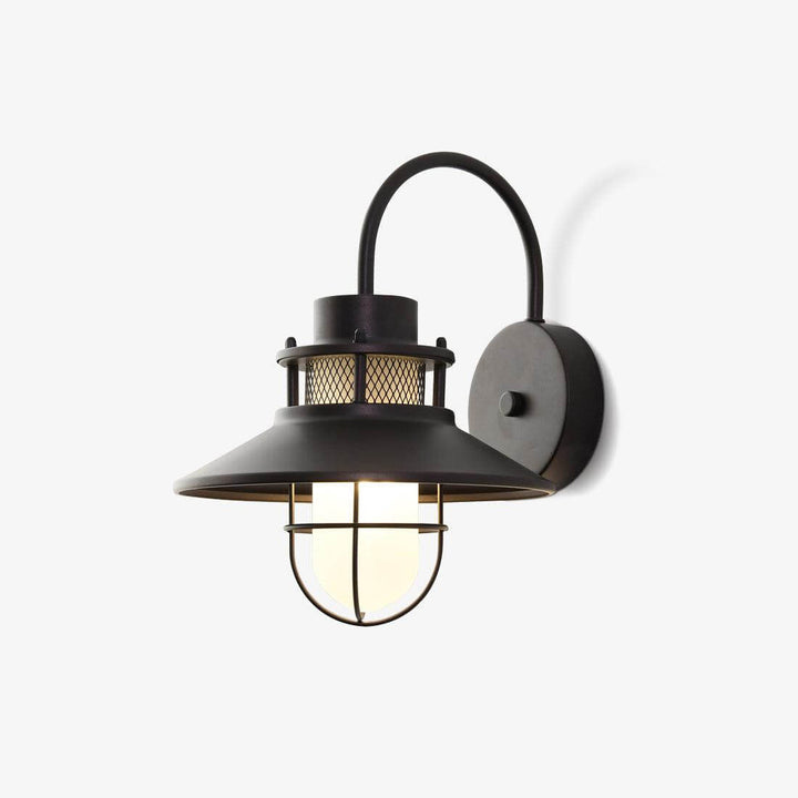 Außenwandleuchte Industrial Design Metall & Glas IP65