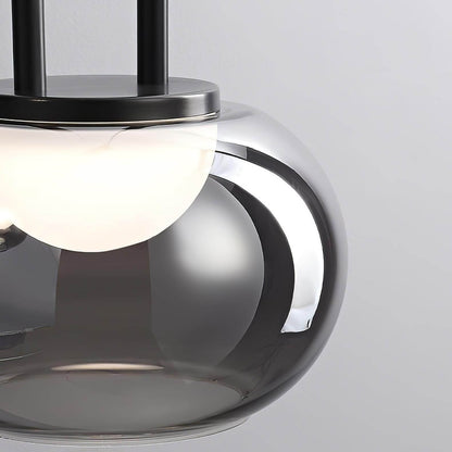 Suspension Halo moderne, 3 lumières