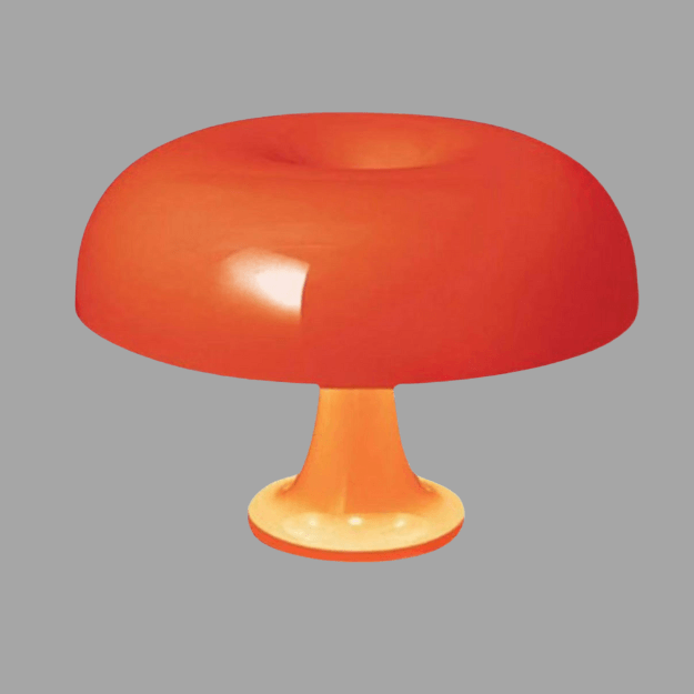 Minimalistische Pilz Tischlampe