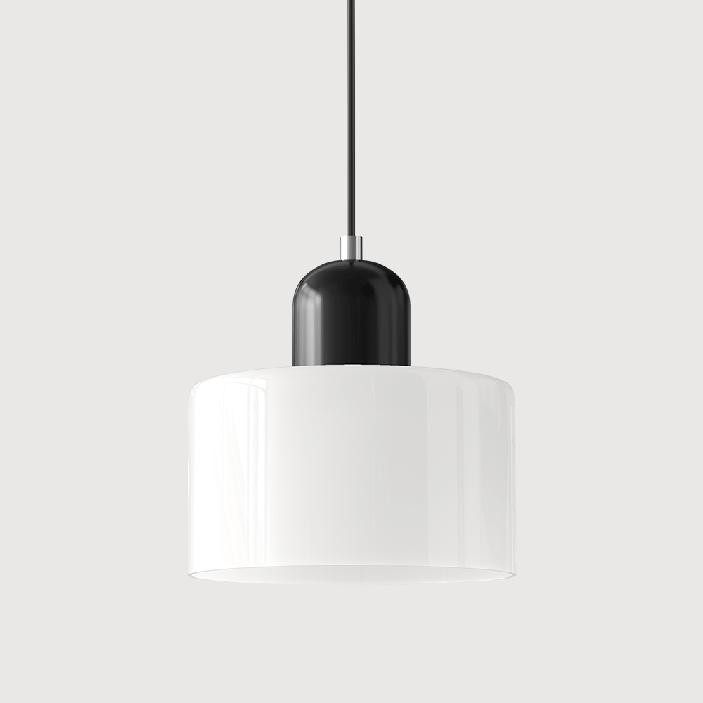 Bauhaus Glaspendelleuchte Modern