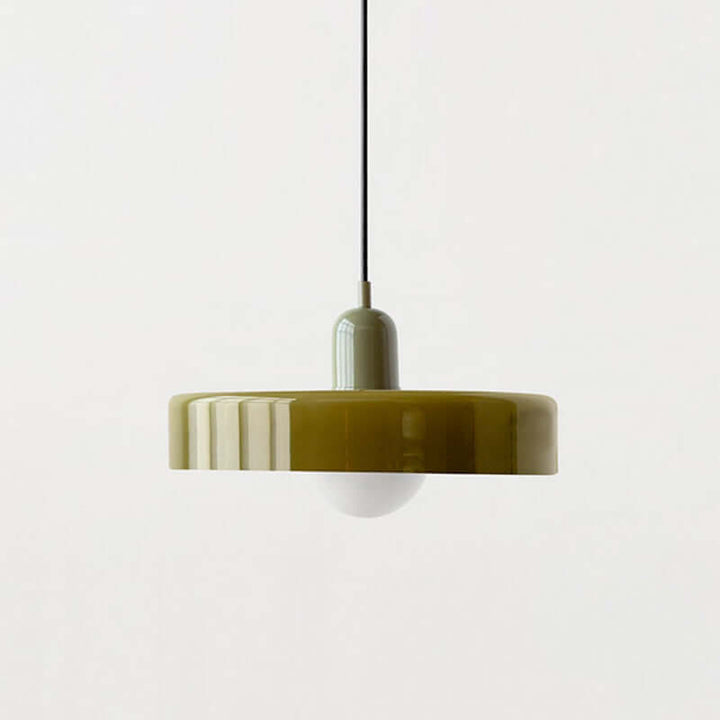 Bunte Glas-Hängelampe - Modernes Design