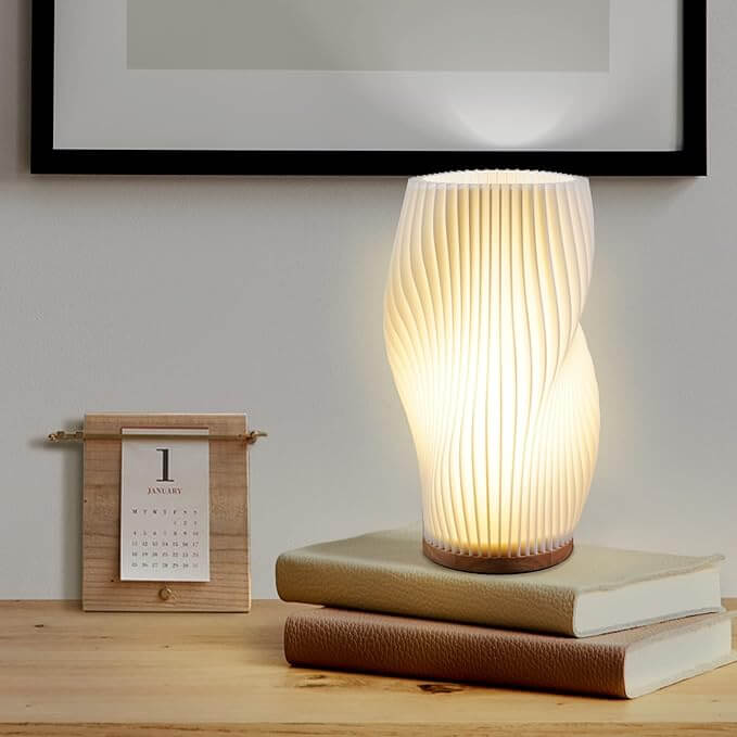 Lumière d'ambiance LED en forme de vague