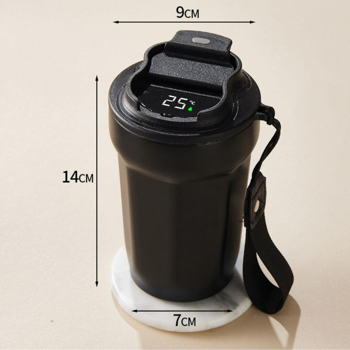 Isolierbecher 450ml mit LED Temperaturanzeige