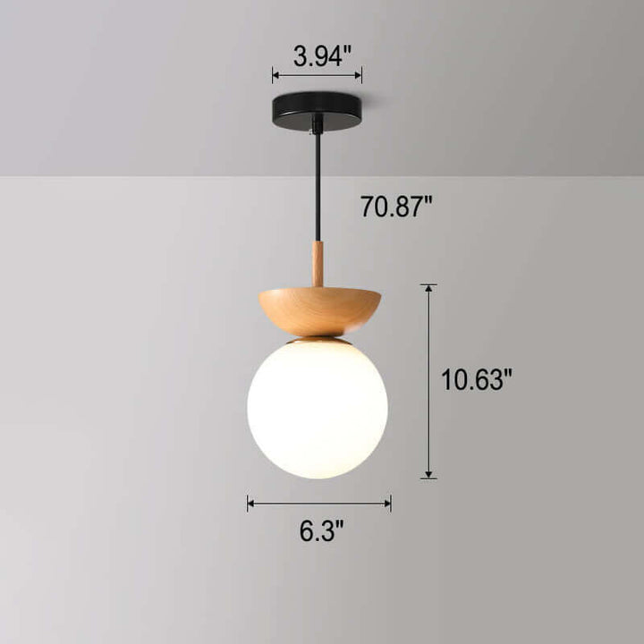 Japanische LED Deckenleuchte