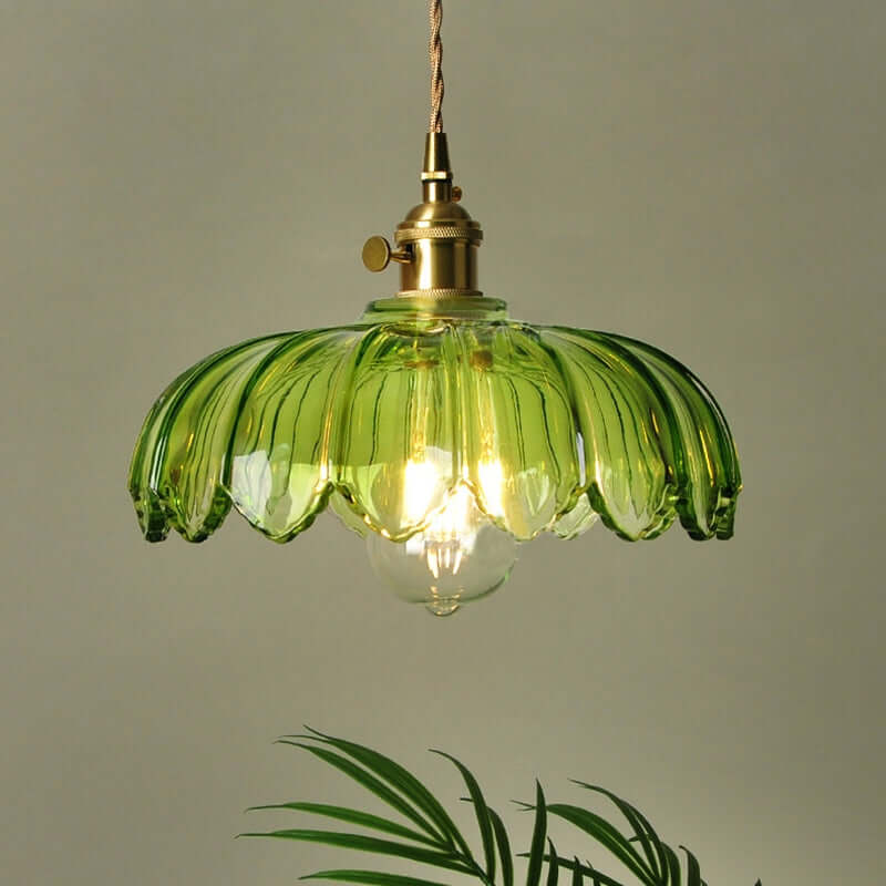 Vintage Glas Hängelampe