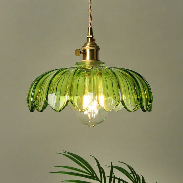 Vintage Glas Hängelampe