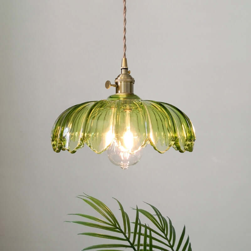 Vintage Glas Hängelampe