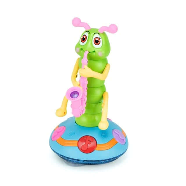 Interaktive Musik-Raupe - Baby-Spielzeug mit Licht & Geräuschen
