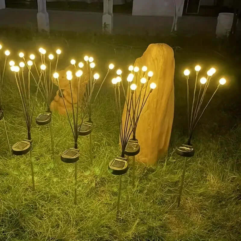 Solar Gartenleuchte Außen - LED Solarlampe Garten