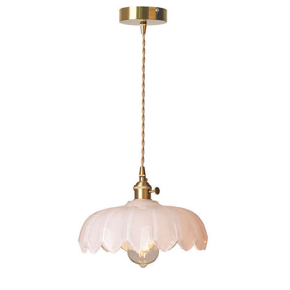 Vintage Glas Hängelampe