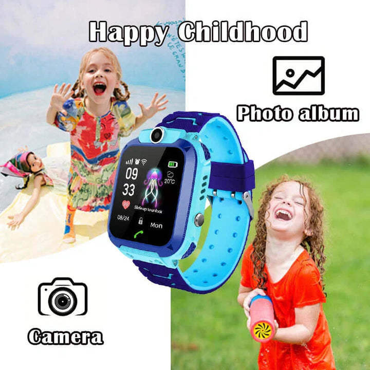 Kinder-GPS-Uhr mit Standortverfolgung & Telefon -
