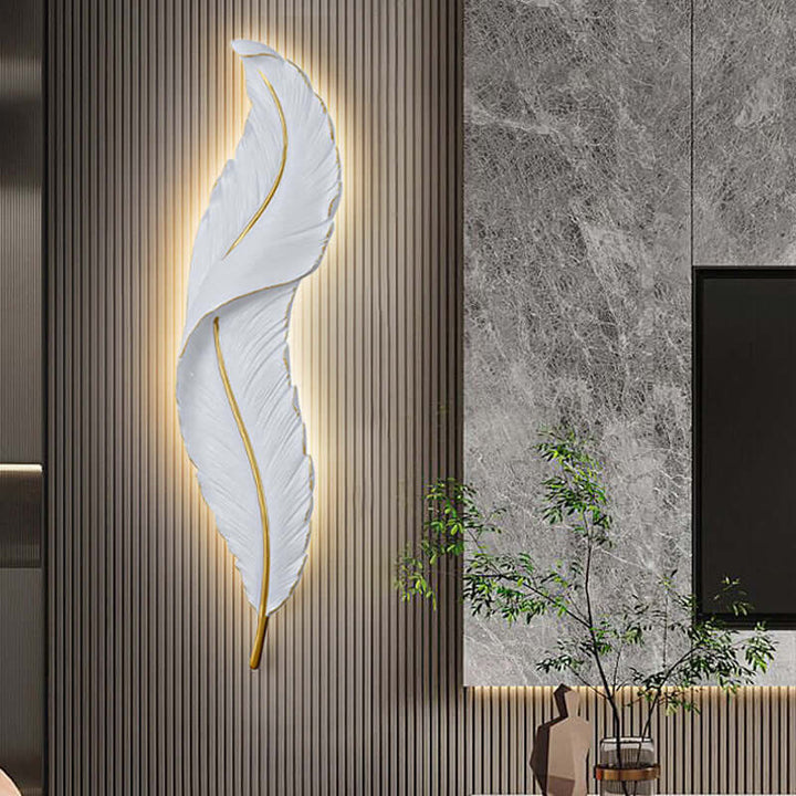 Moderne LED-Wandleuchte - Warmweiß