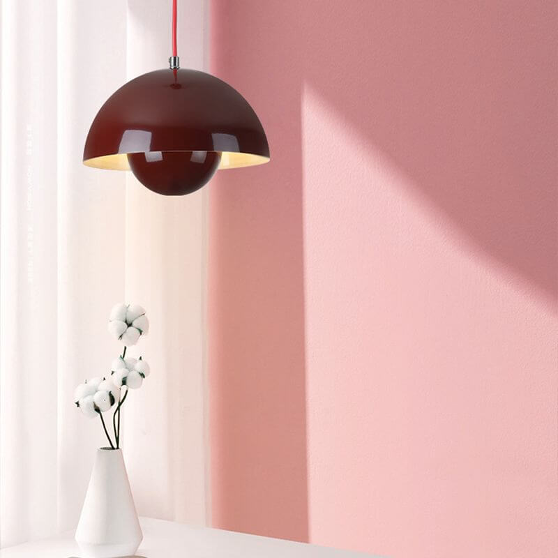 LED Hängeleuchte Blumentopf Design