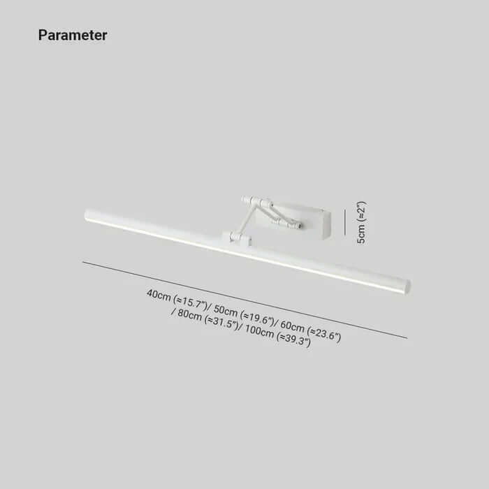 Minimalistische LED-Wandleuchte
