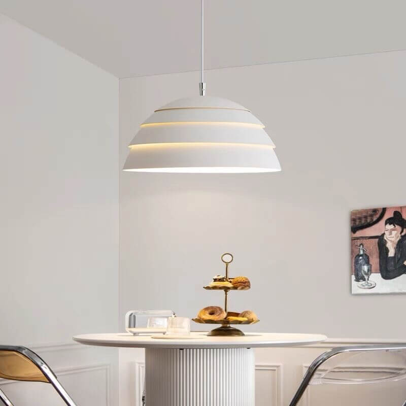 Moderne LED Pendelleuchte - Kuppel Design