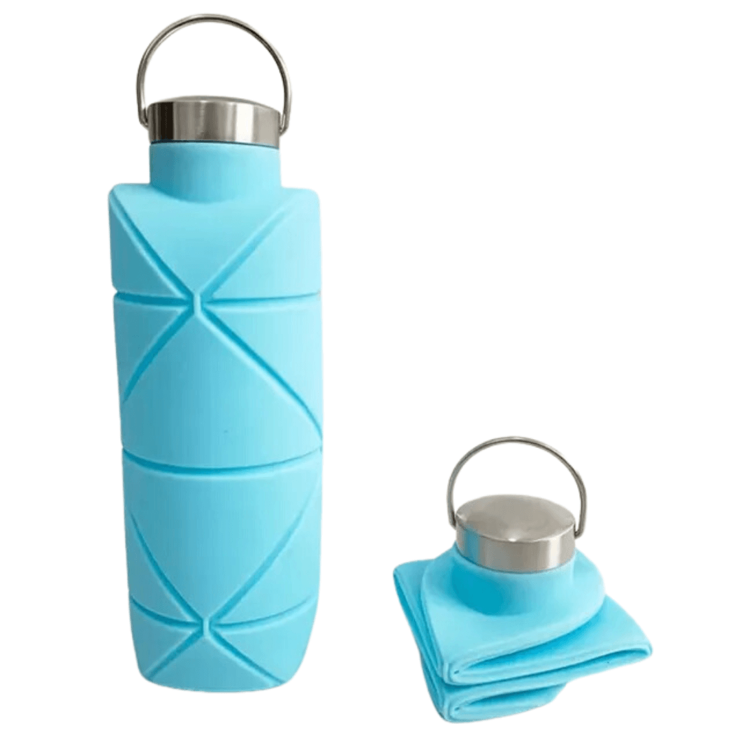 Bouteille d'eau pliable 750 ml - Sans BPA, silicone