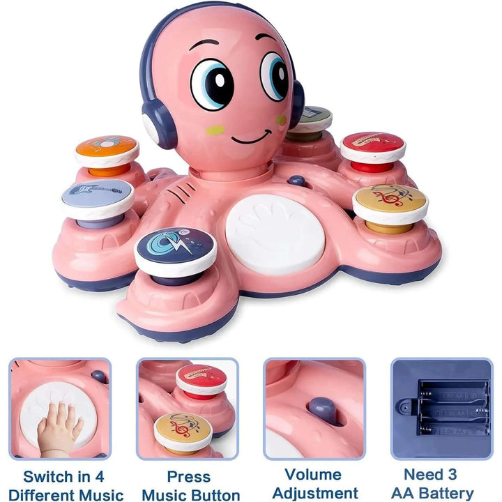 Musicalischer Oktopus für Kinder - Musik, Tanz & Spaß