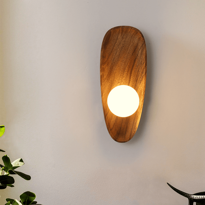 Holz Wandleuchte Modern Design Beleuchtung