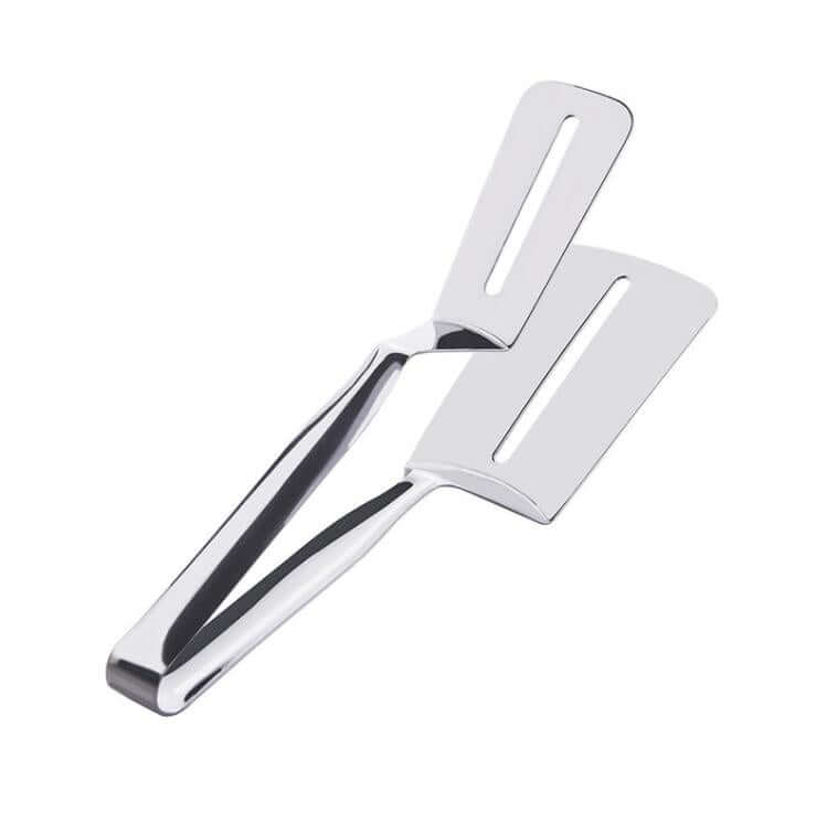 Spatule double face en acier inoxydable