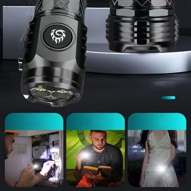 Kompakte LED Taschenlampe - Vielseitig & Leistungsstark