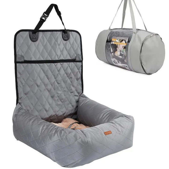 Siège auto et panier de voyage pour chien : sûr et confortable