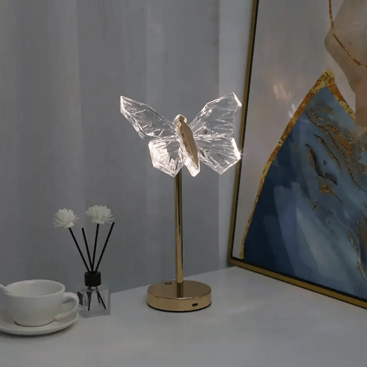 Dekorative Schmetterling Tischlampe mit LED